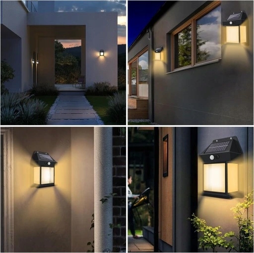 lampa-solarna-na-stenu-v-zahrade-so-zltou-ziarovkou-cooldesign